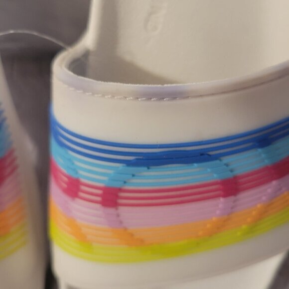 Roxy Women's Sandals WHITE/RAINBOW - Picture 4 of 6